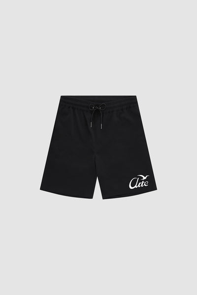 Birds Logo Shorts - Black