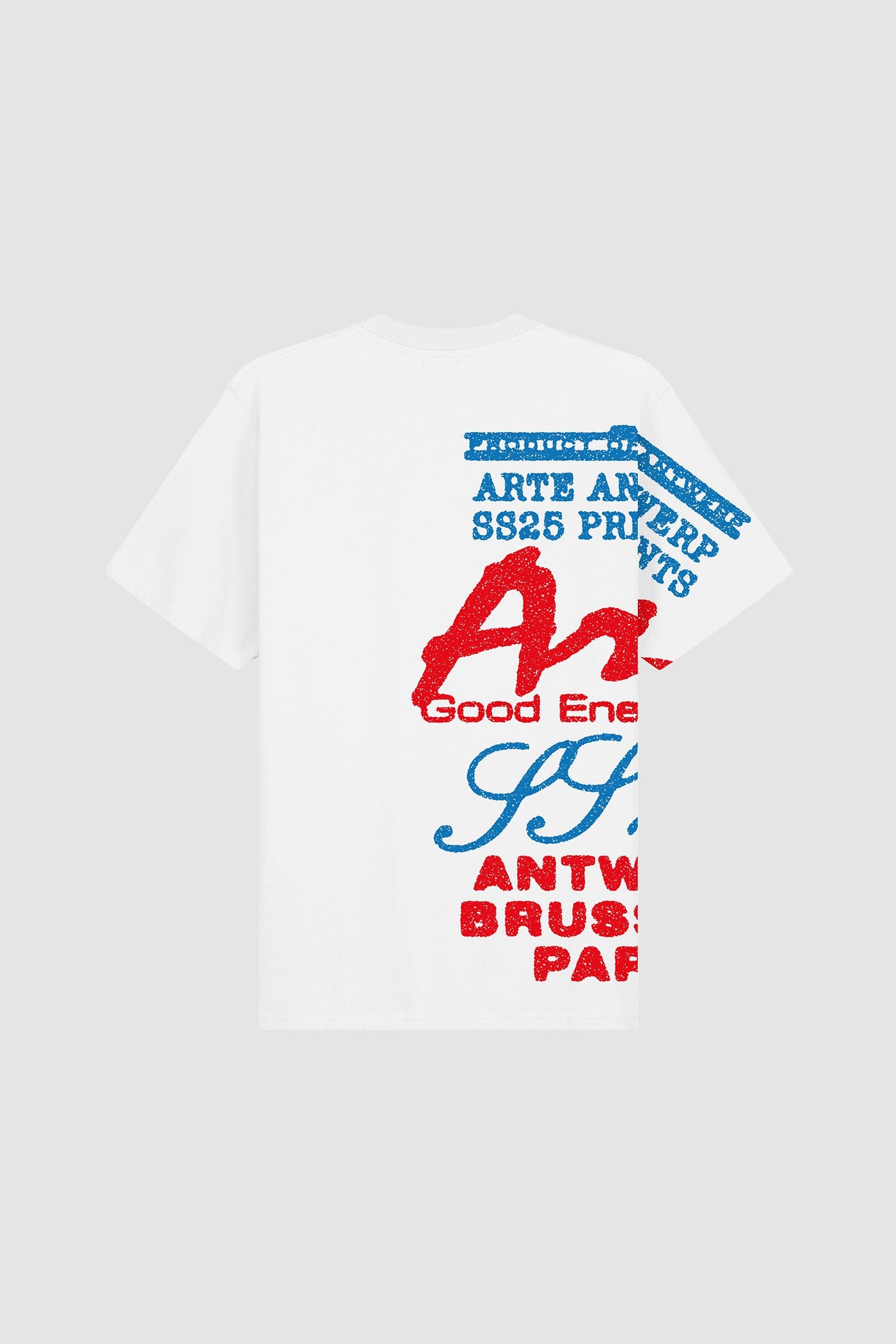 Side Print T-shirt - White