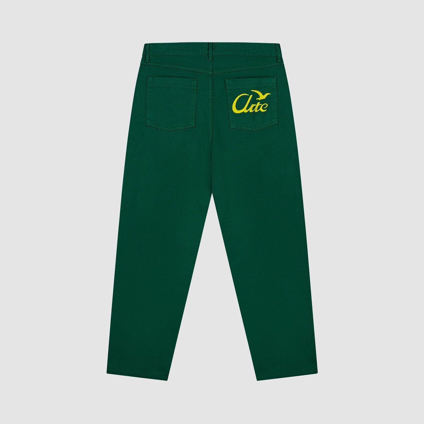 Back Bird Pants - Green