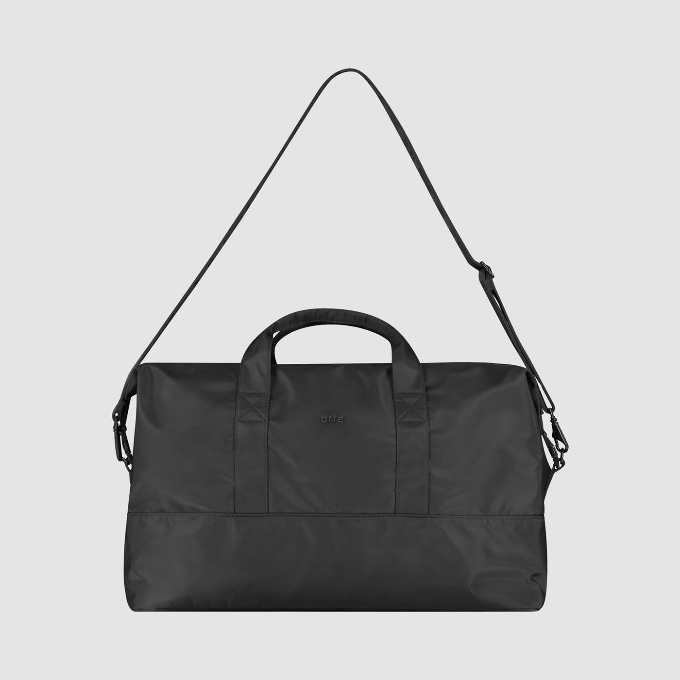 Nylon Duffle Bag - Black