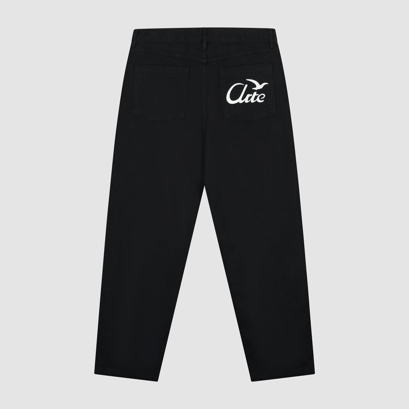 Back Bird Pants - Black