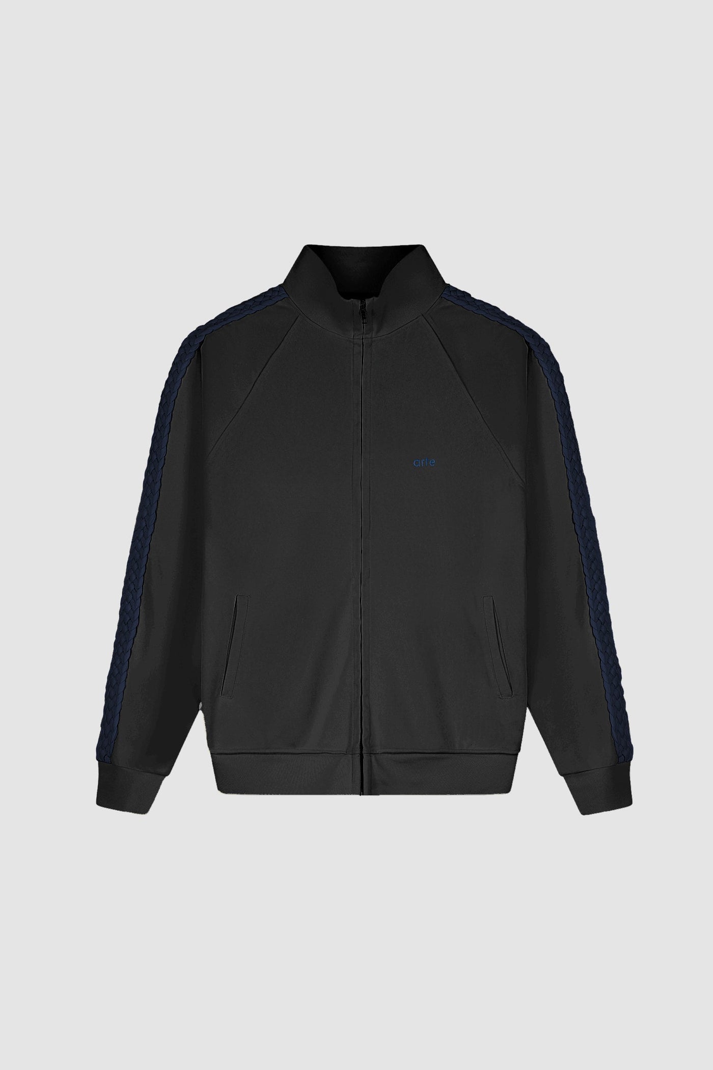 Braid Strip Jacket - Black