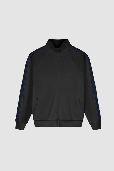 Braid Strip Jacket - Black