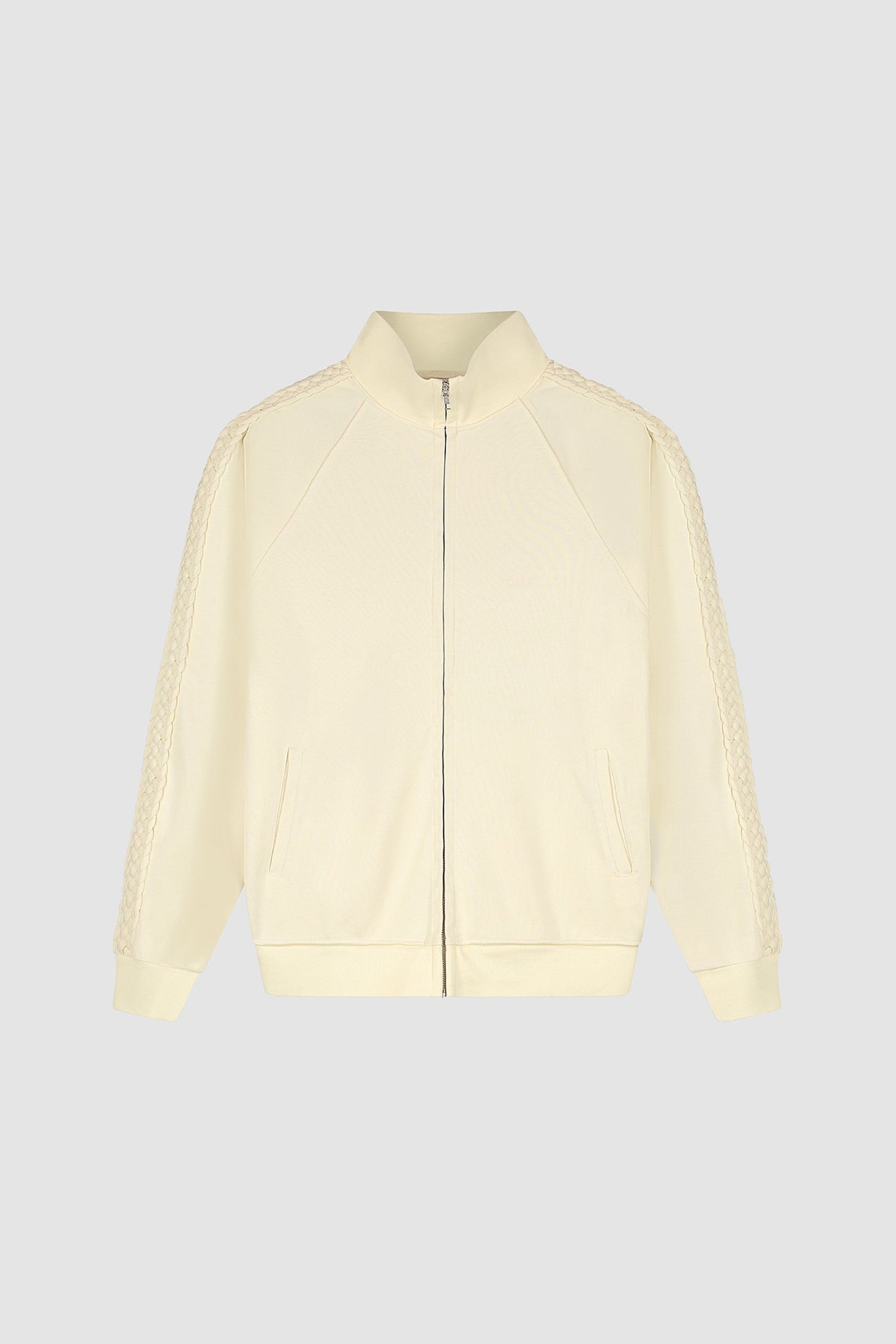 Braid Strip Jacket - Cream
