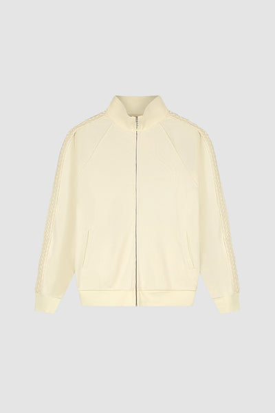 Braid Strip Jacket - Cream