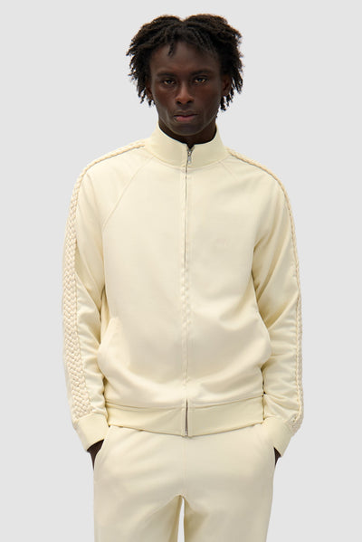 Braid Strip Jacket - Cream