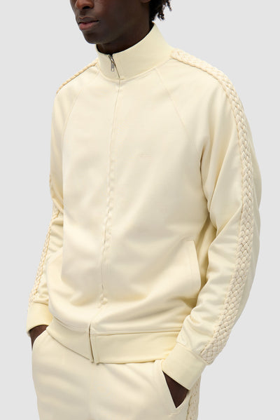 Braid Strip Jacket - Cream