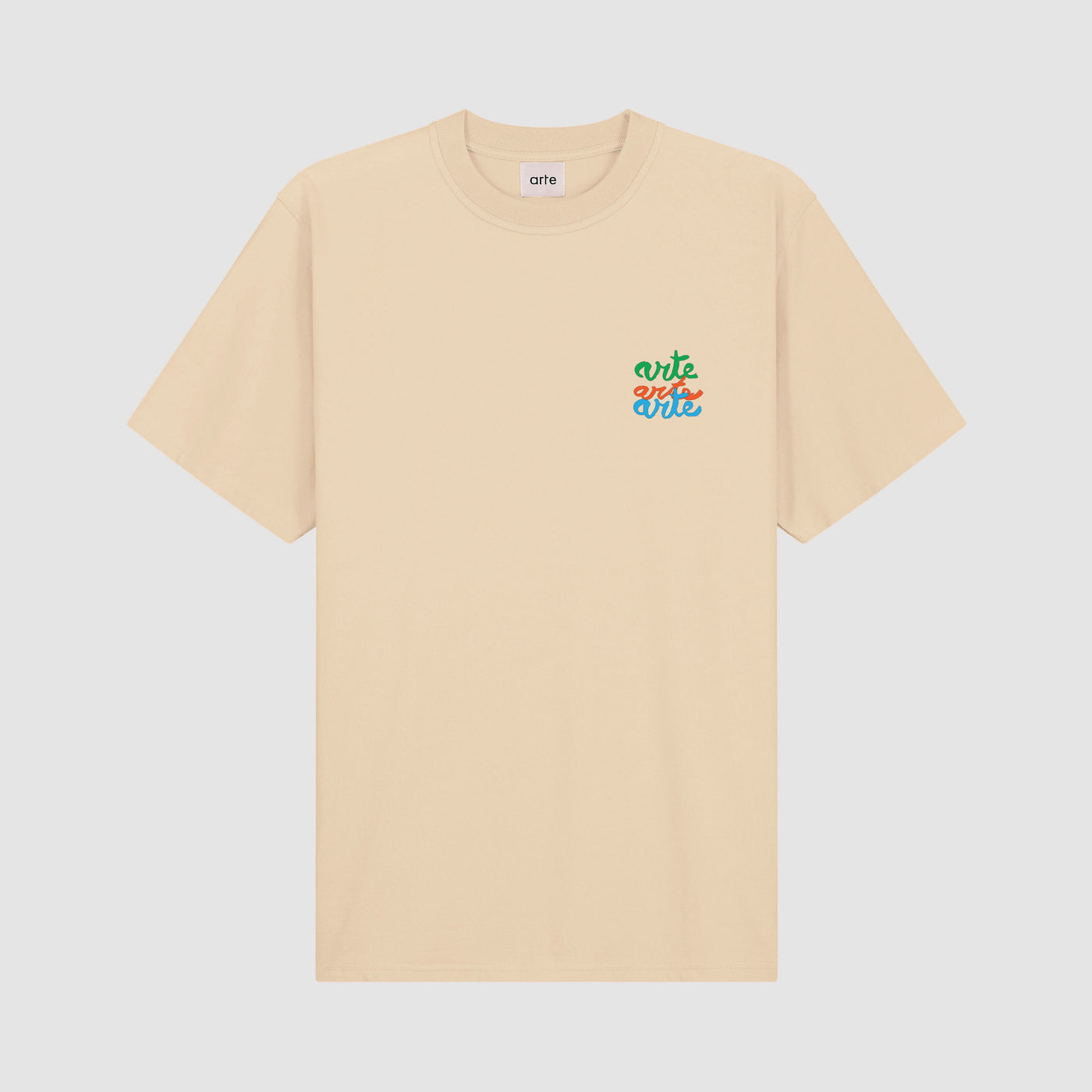 Multi Logo T-shirt - Cream