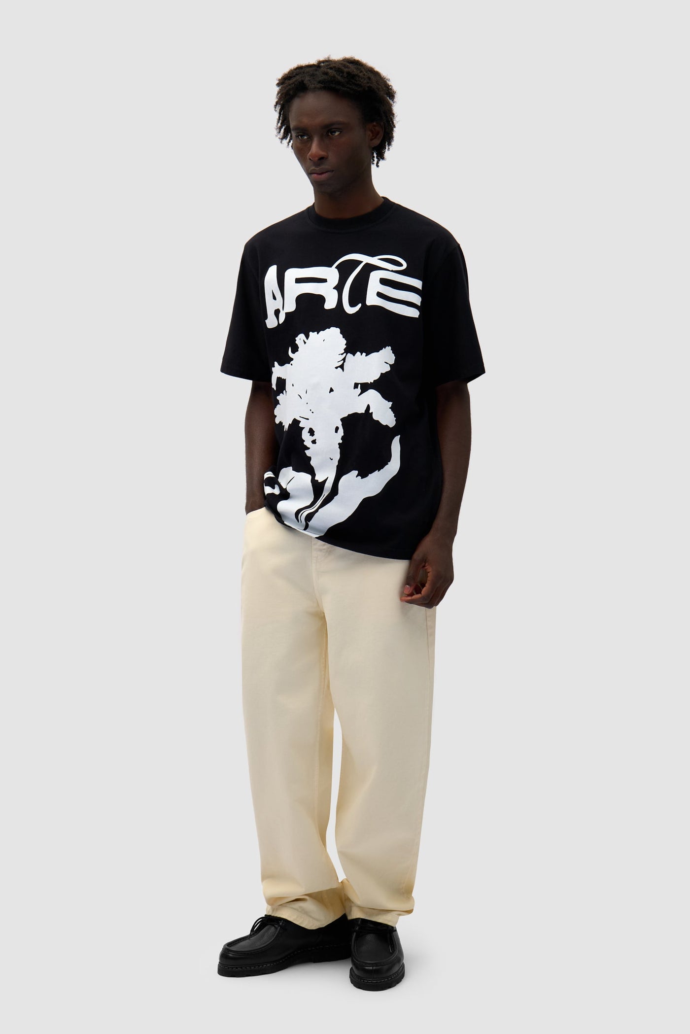 Big Flower T-shirt - Black