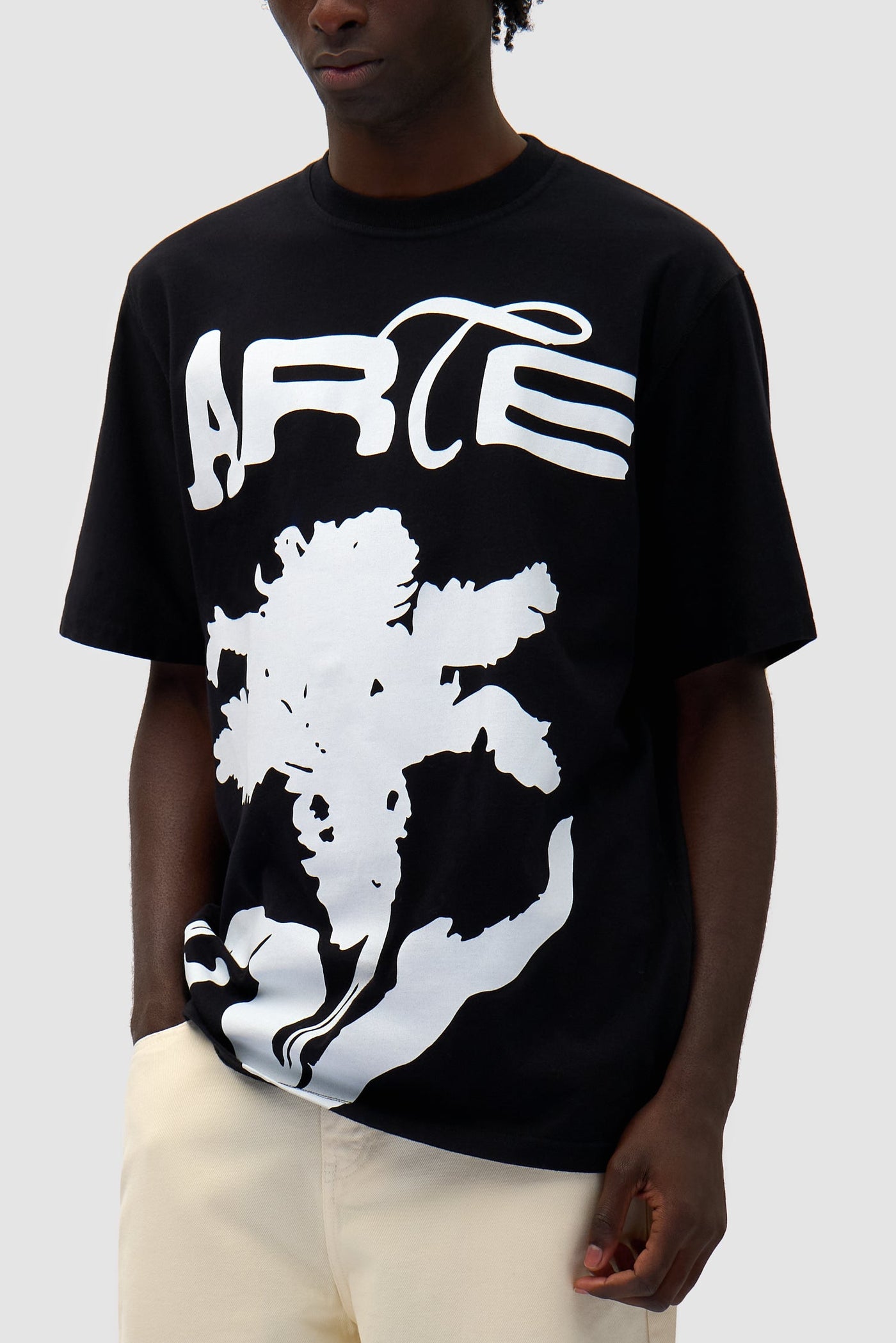 Big Flower T-shirt - Black