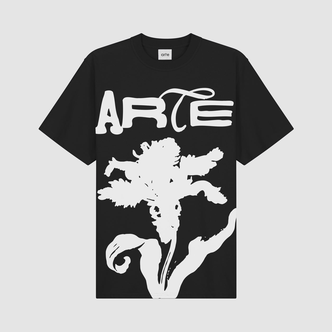 Big Flower T-shirt - Black