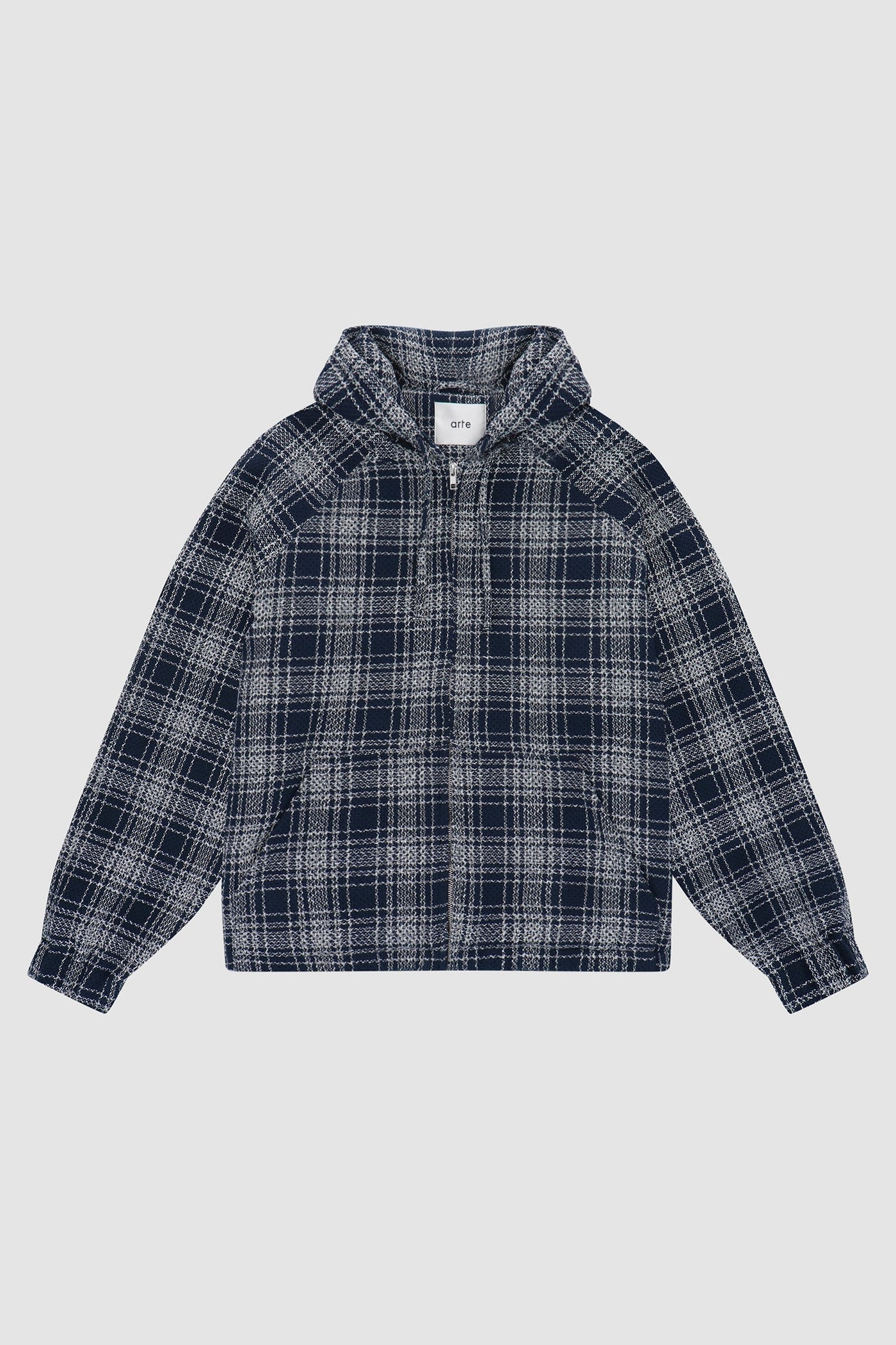 Plaid Navy Jacket - Plaid/Navy