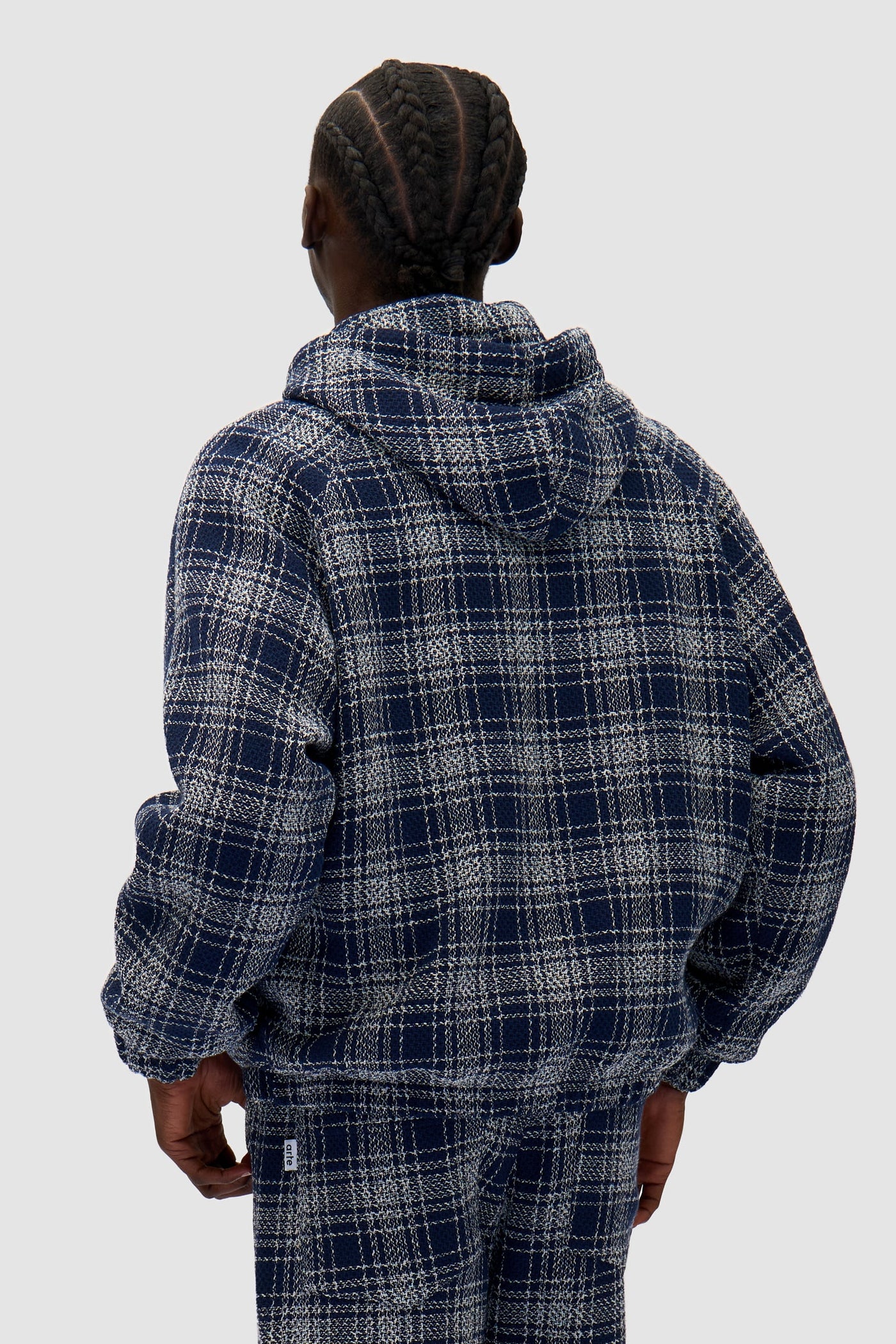 Plaid Navy Jacket - Plaid/Navy