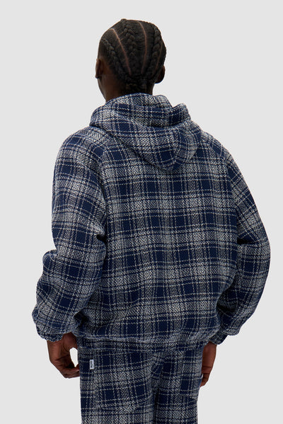 Plaid Navy Jacket - Plaid/Navy