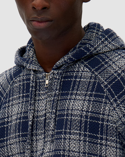 Plaid Navy Jacket - Plaid/Navy
