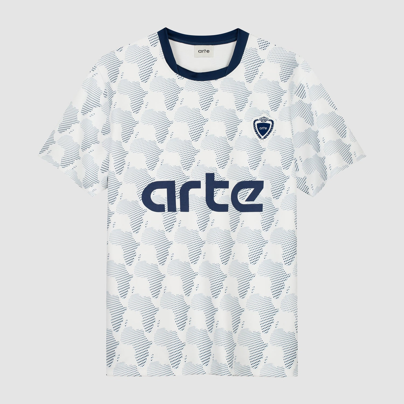 Footbal Shirt - White/Navy