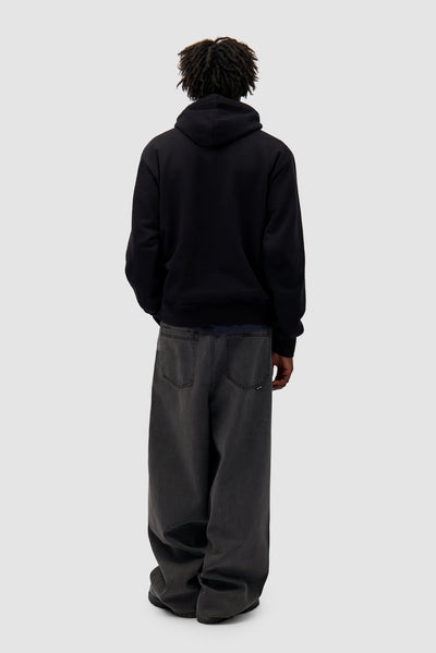 Duo Logo Hoodie - Black