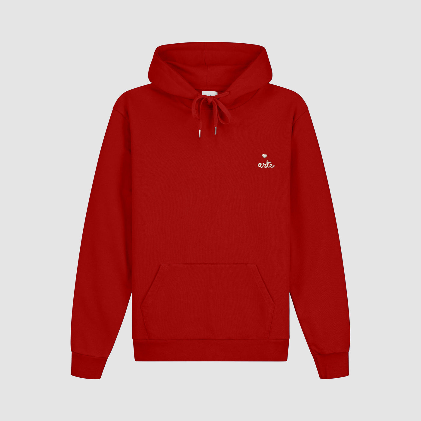 Heart Logo Hoodie - Red