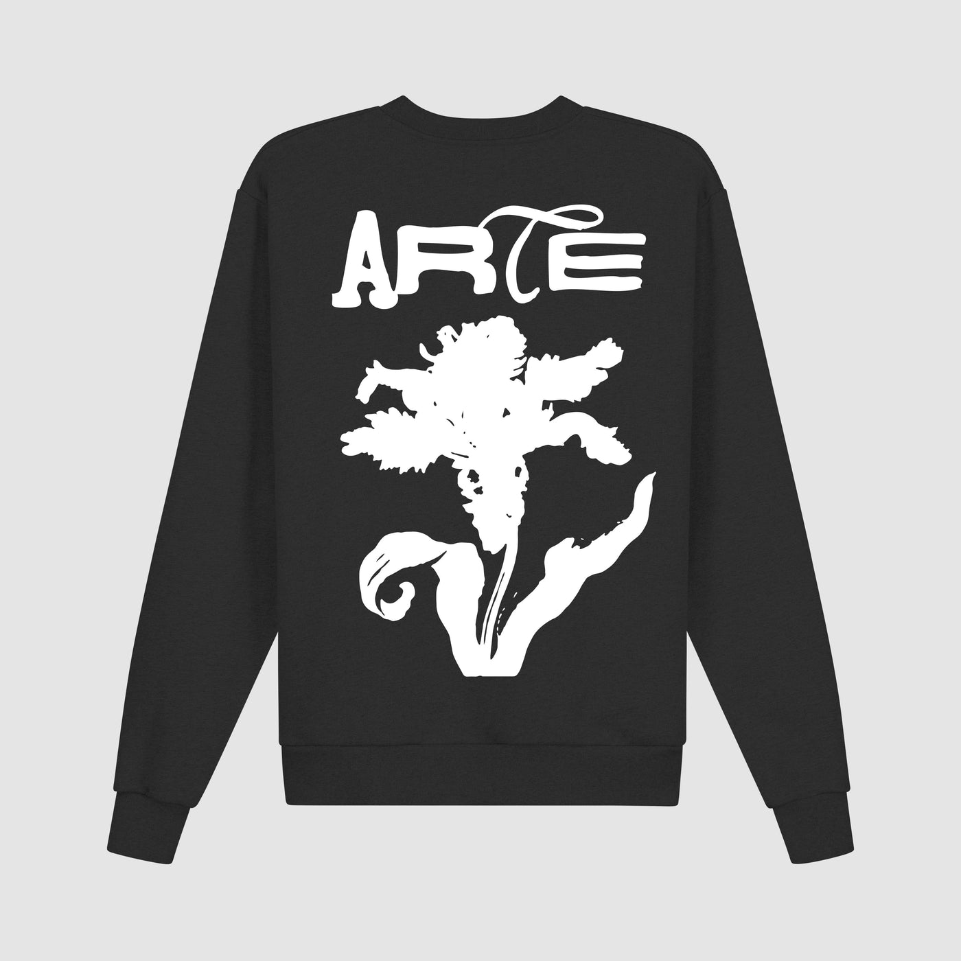 Flower Crewneck - Black