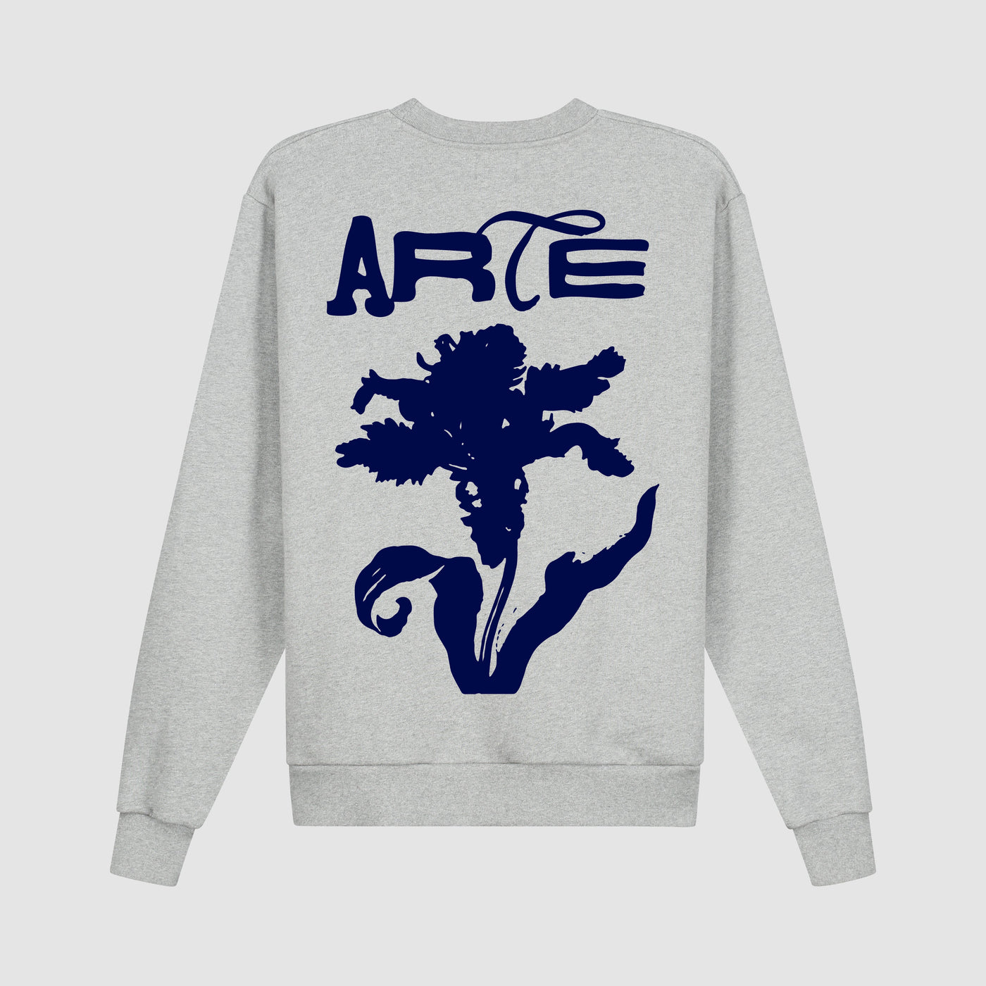 Flower Crewneck - Grey