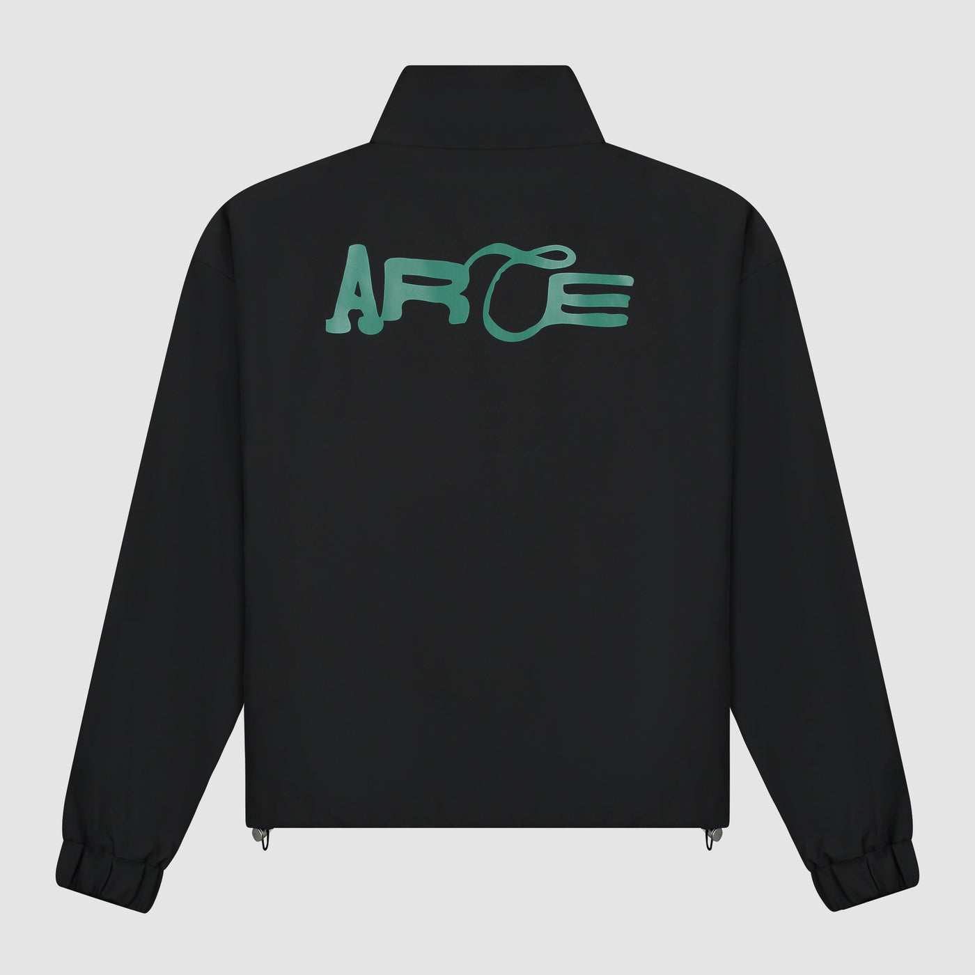Green Logo Jacket - Black