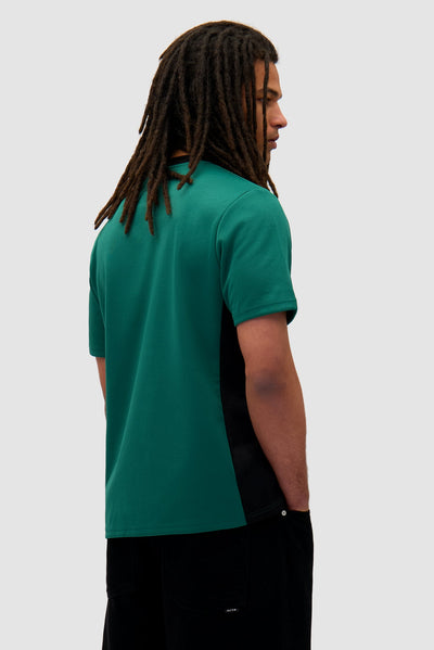 Footbal T-shirt - Green/Black