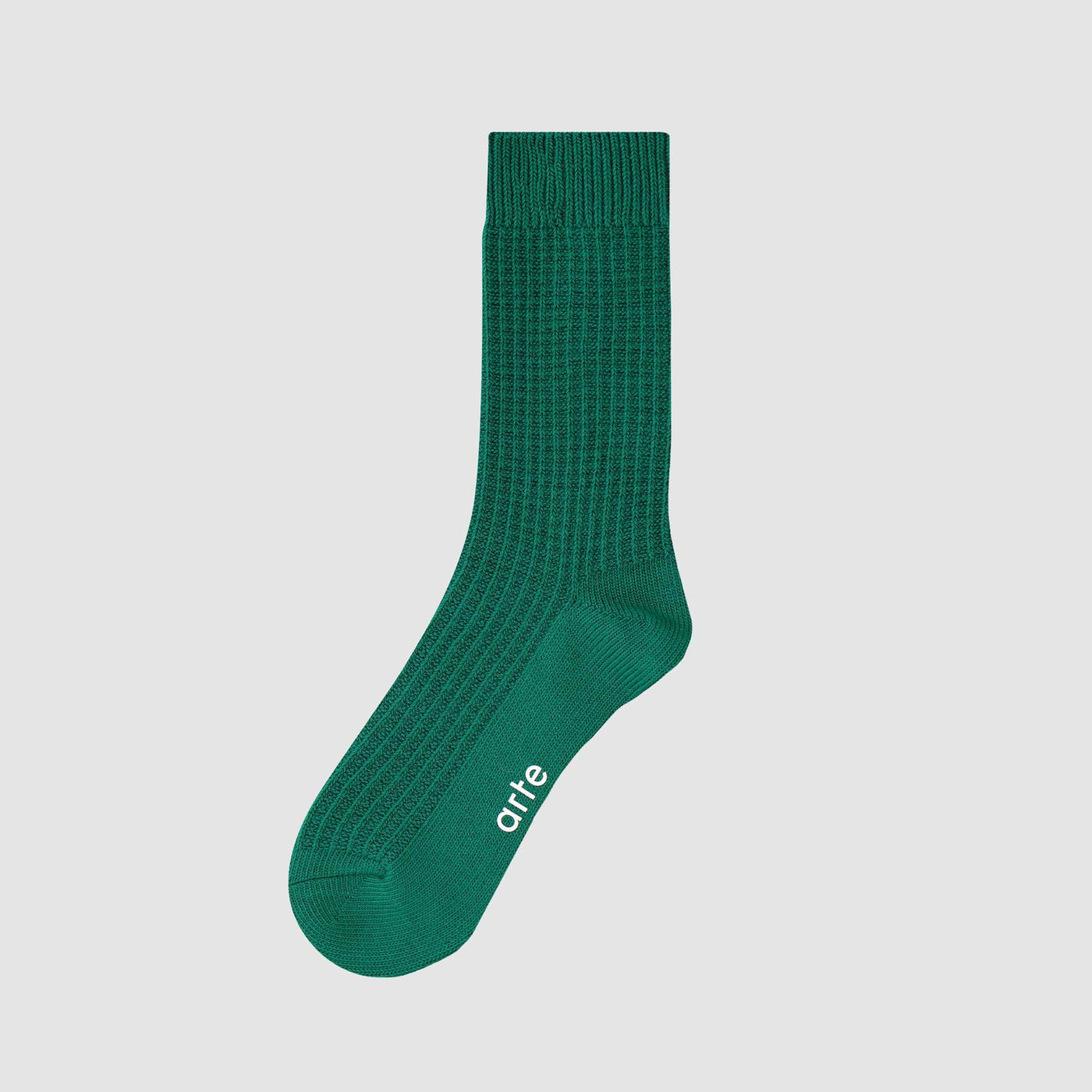 Waffle Socks - Green