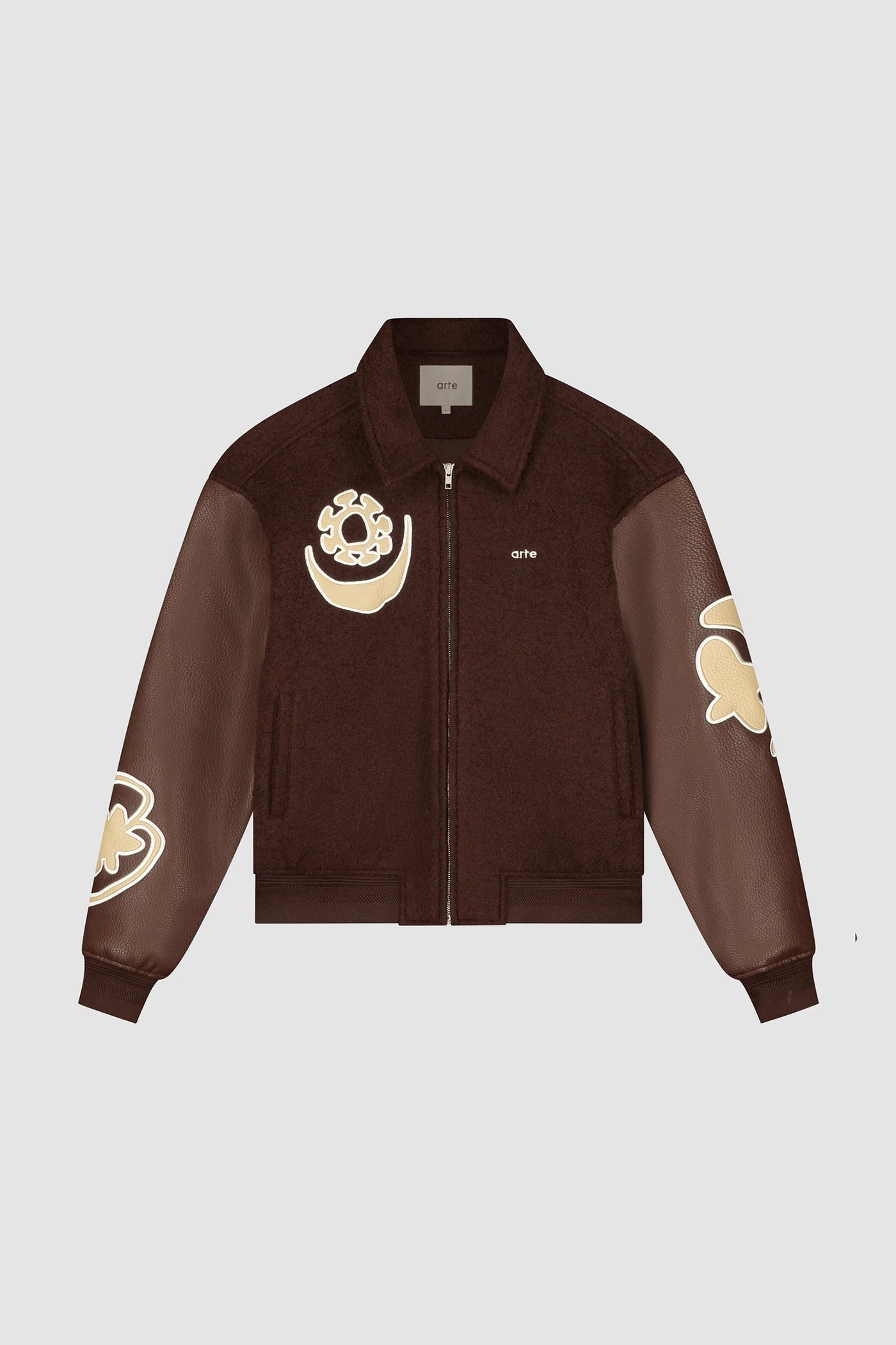 Varsity Jacket - Brown/Brown