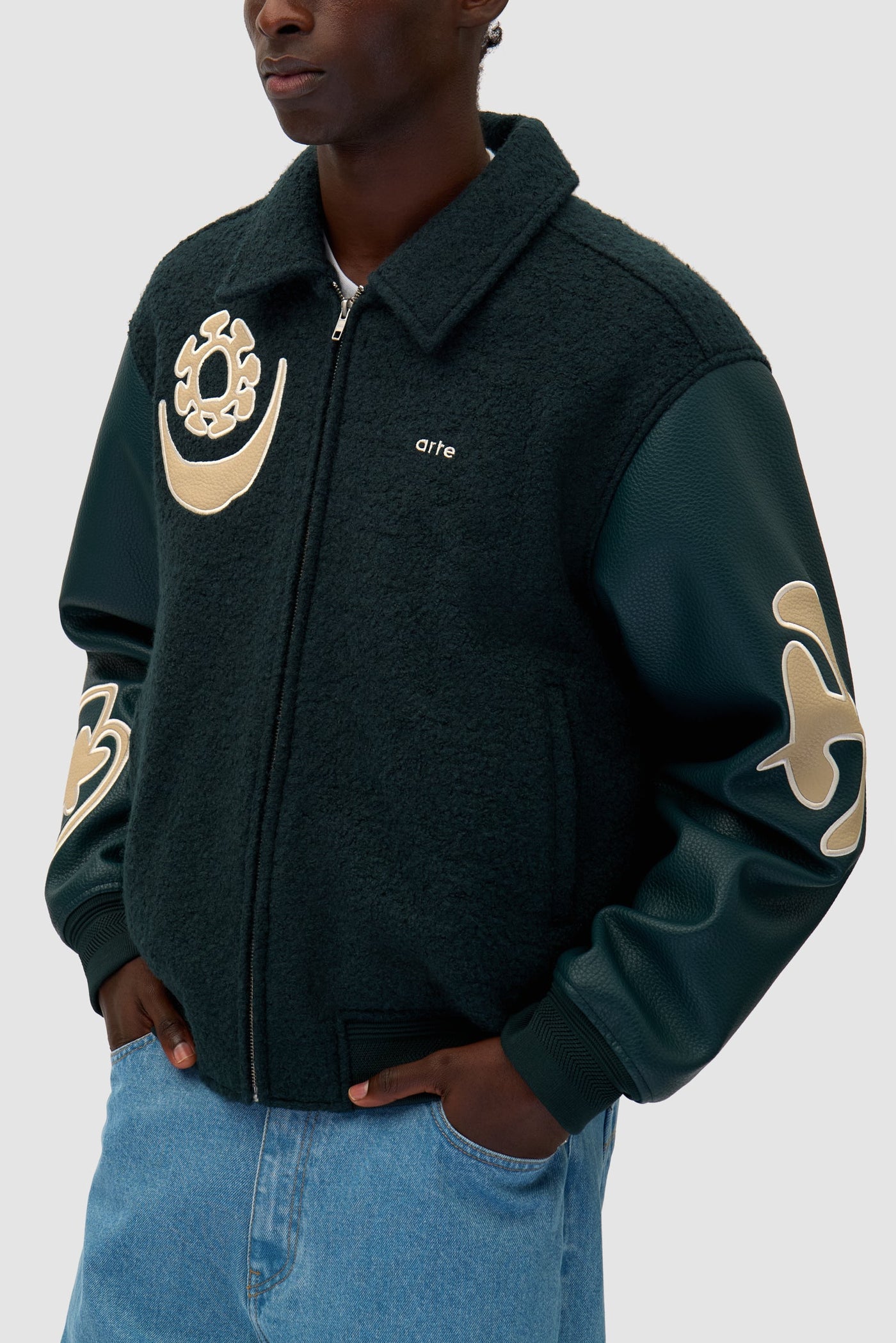 Varsity Jacket - Green
