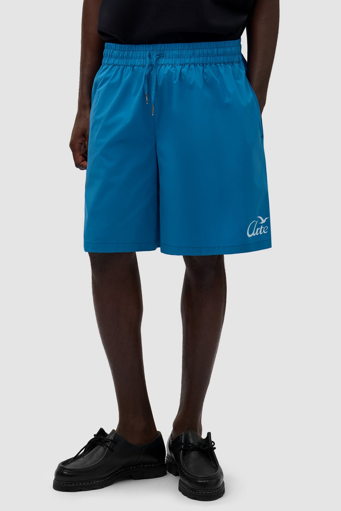 Birds Logo Shorts - Blue