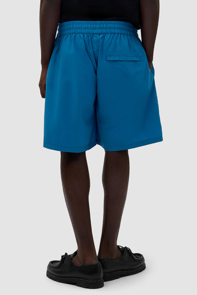 Birds Logo Shorts - Blue