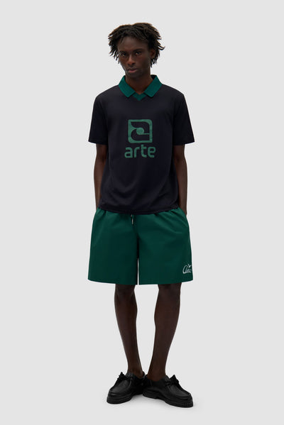 Birds Logo Shorts - Green