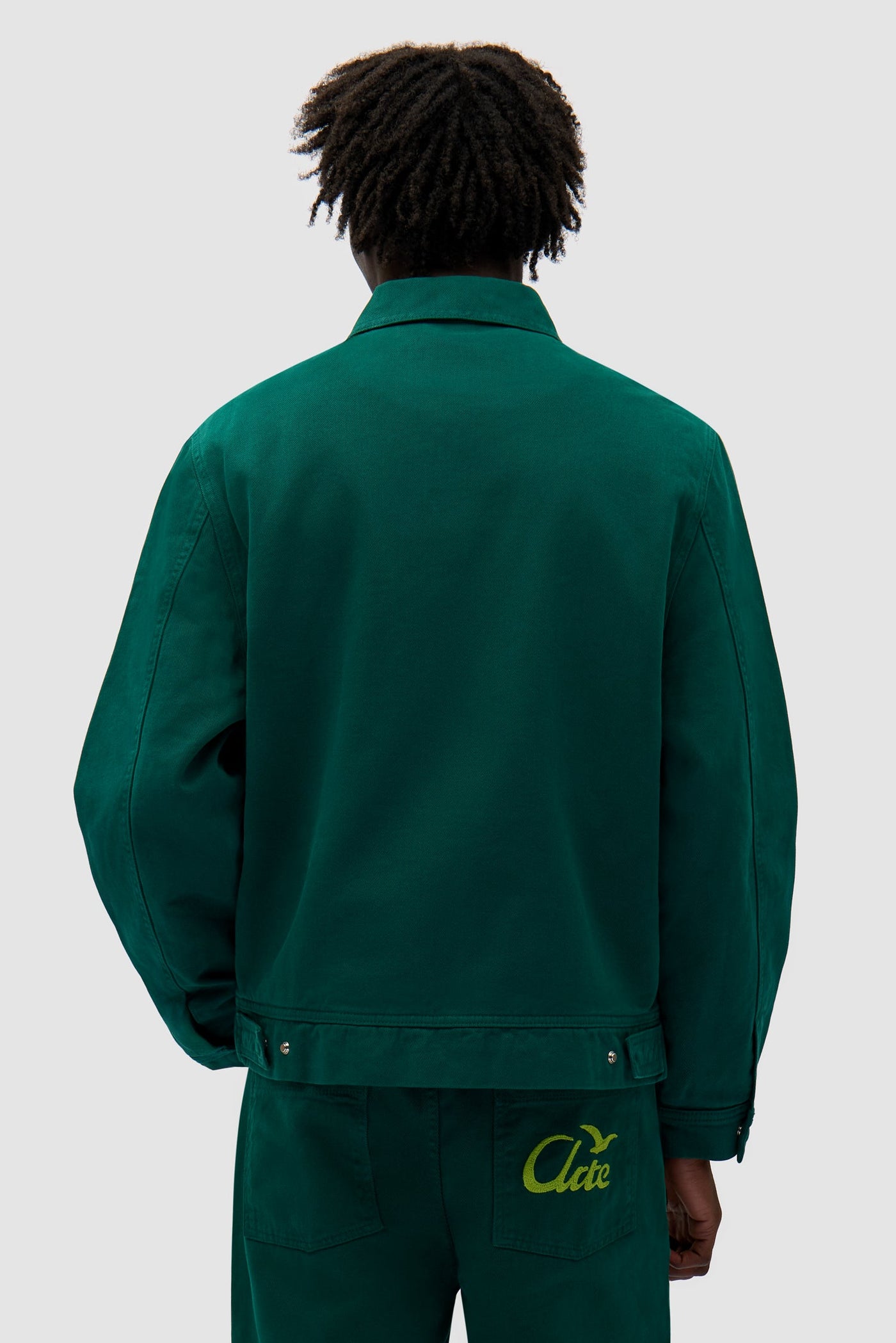 Heart Logo Jacket - Green