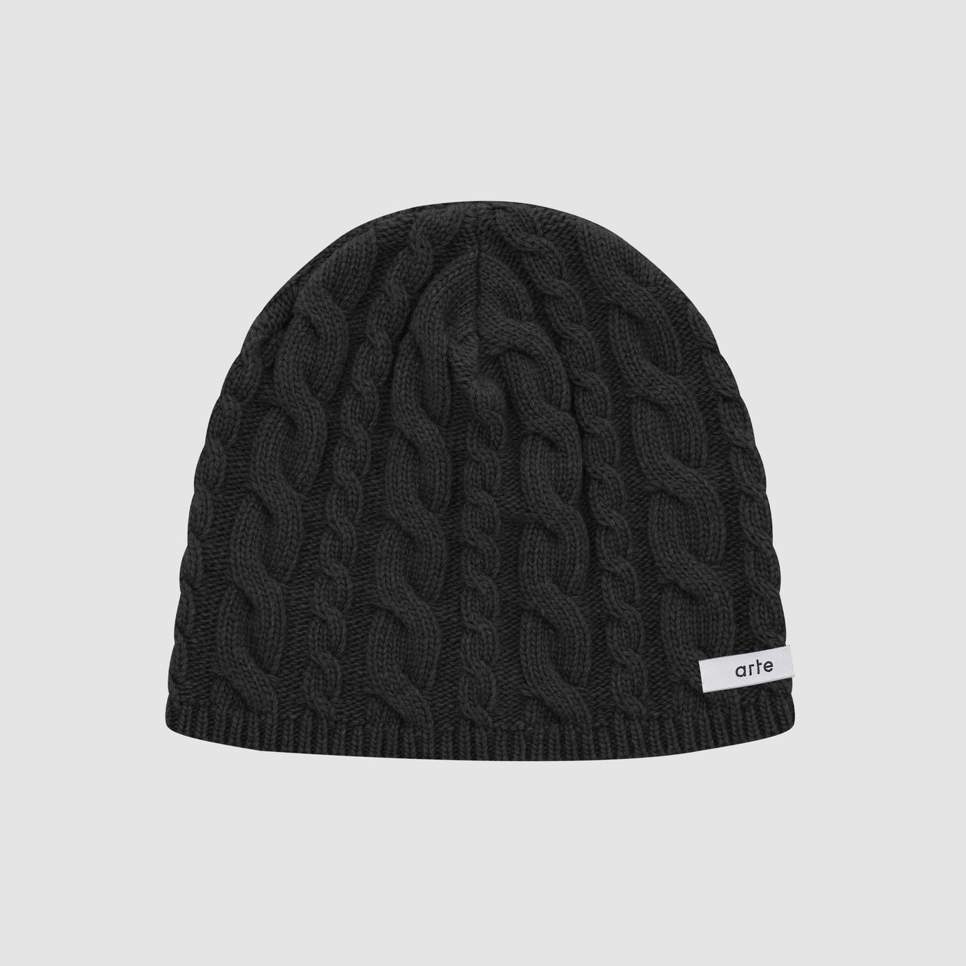 Braided Beanie - Black