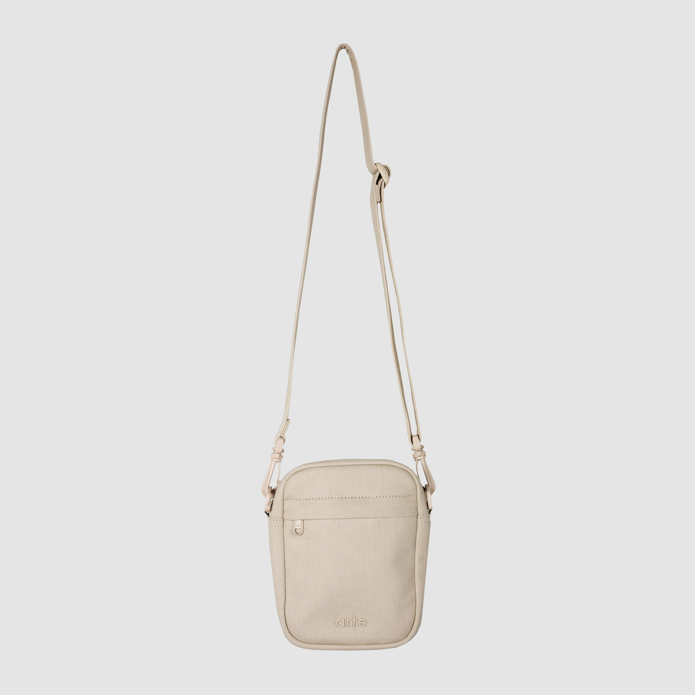 Crossbody Ripstop Bag - Cream