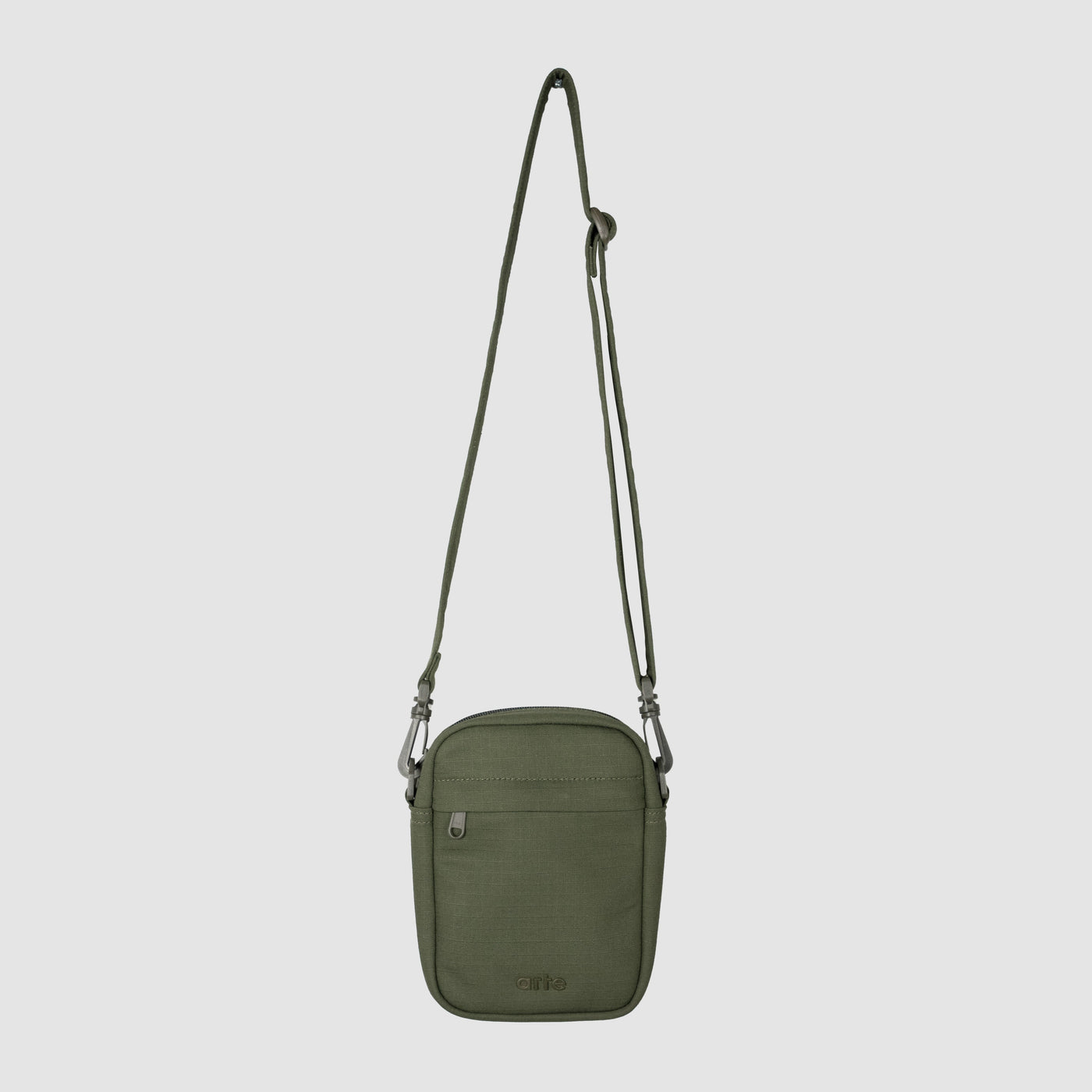 Crossbody Ripstop Bag - Green