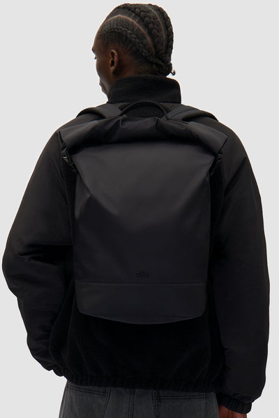 Roll-up Backpack Nylon - Black