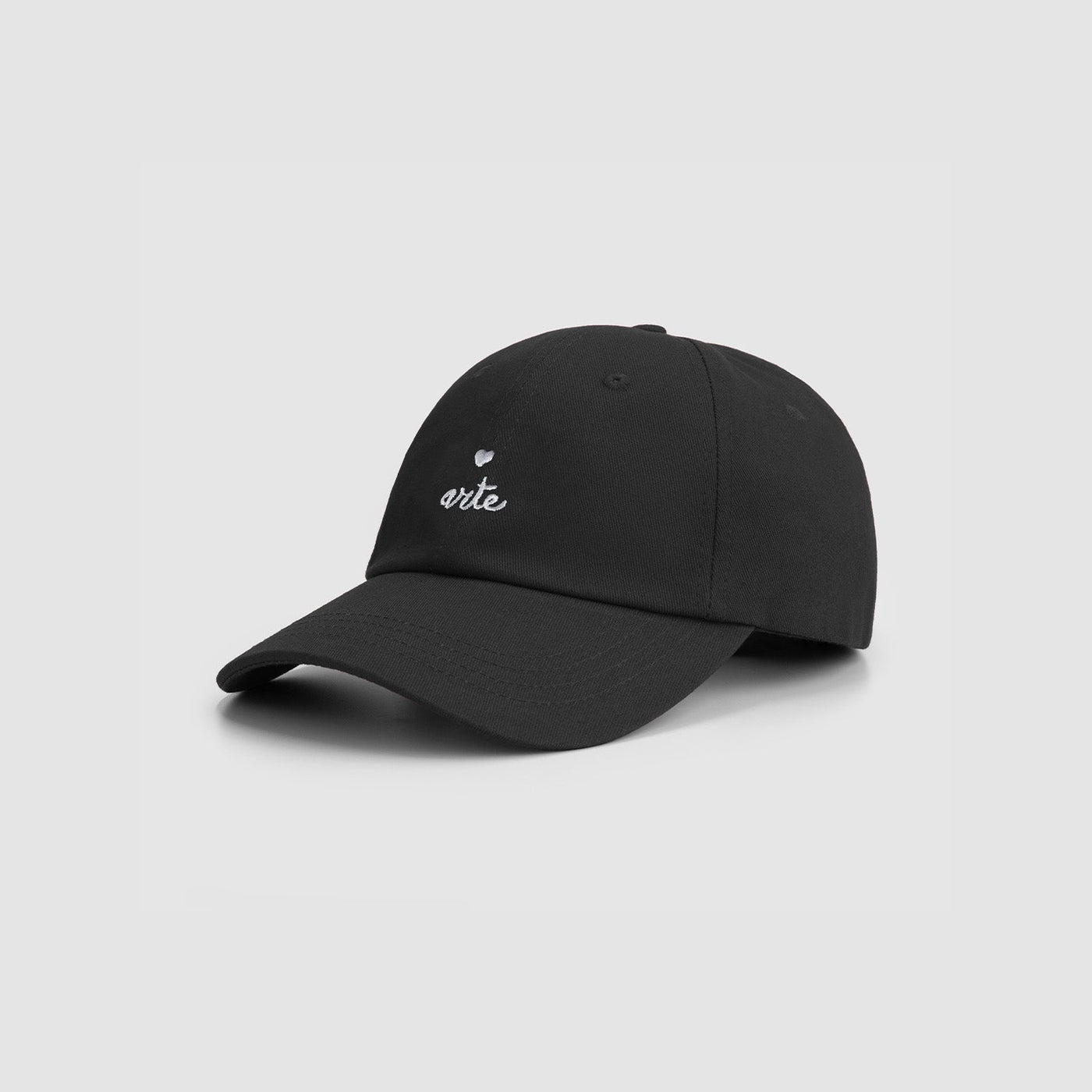 Heart Logo Cap - Black