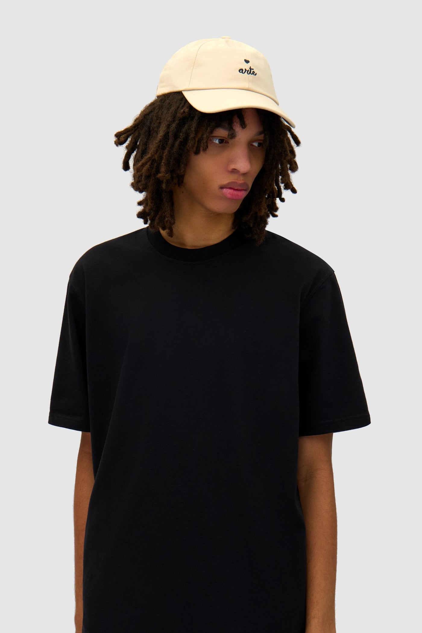 Heart Logo Cap - Cream