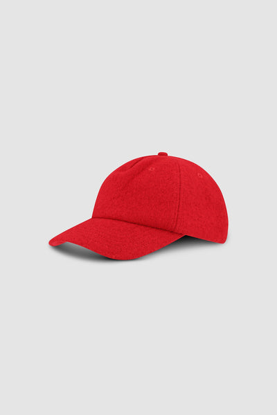Wool Cap - Red