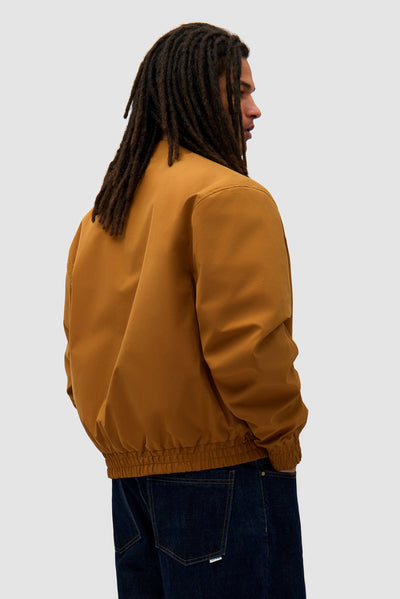 Reversible Nylon Jacket - Brown/Yellow