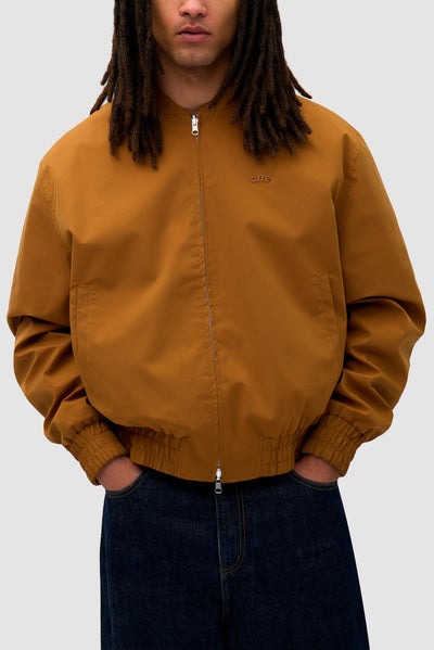 Reversible Nylon Jacket - Brown/Yellow