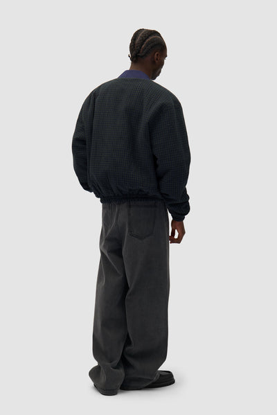 Reversible Nylon Jacket - Navy/Green