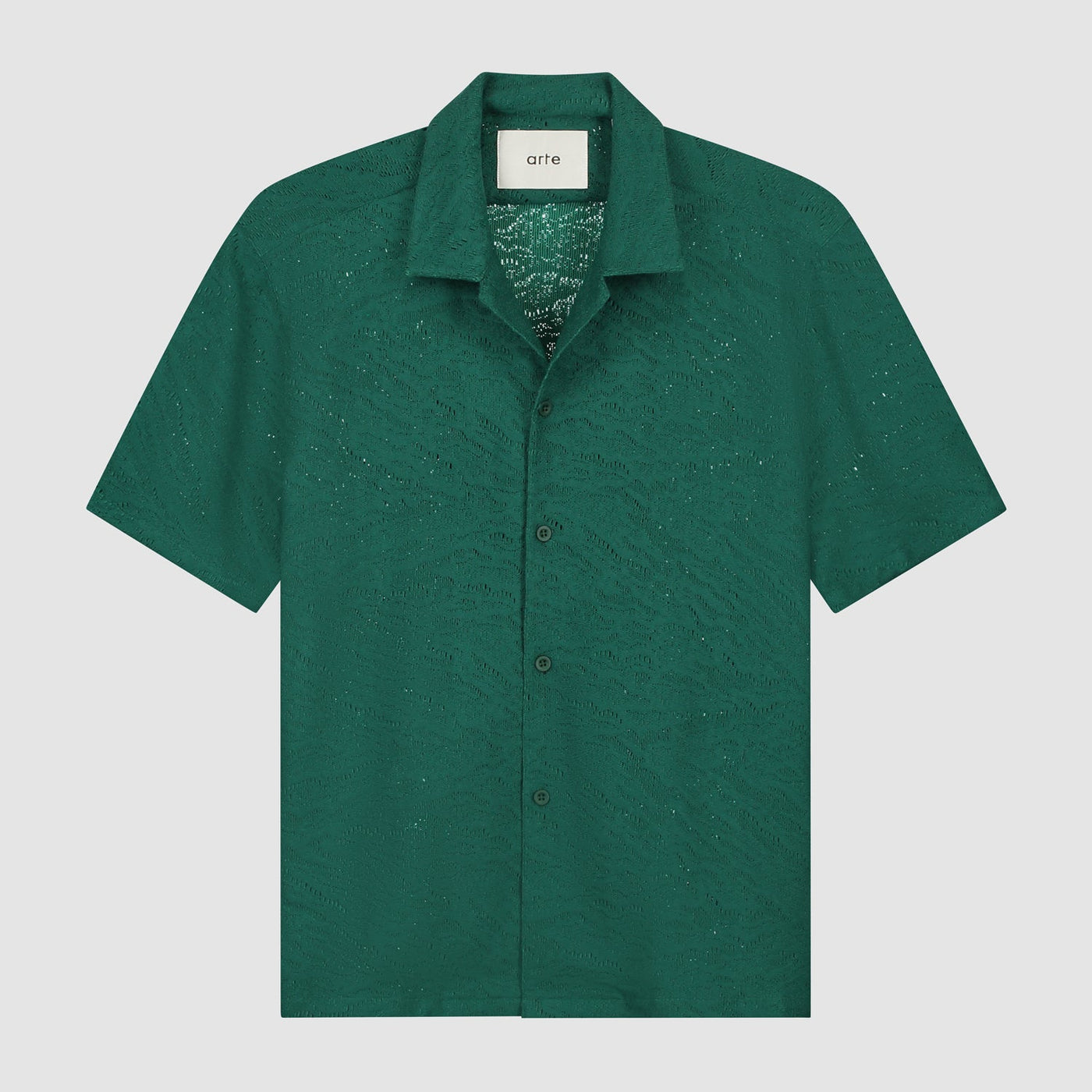 Crochet Shirt - Green