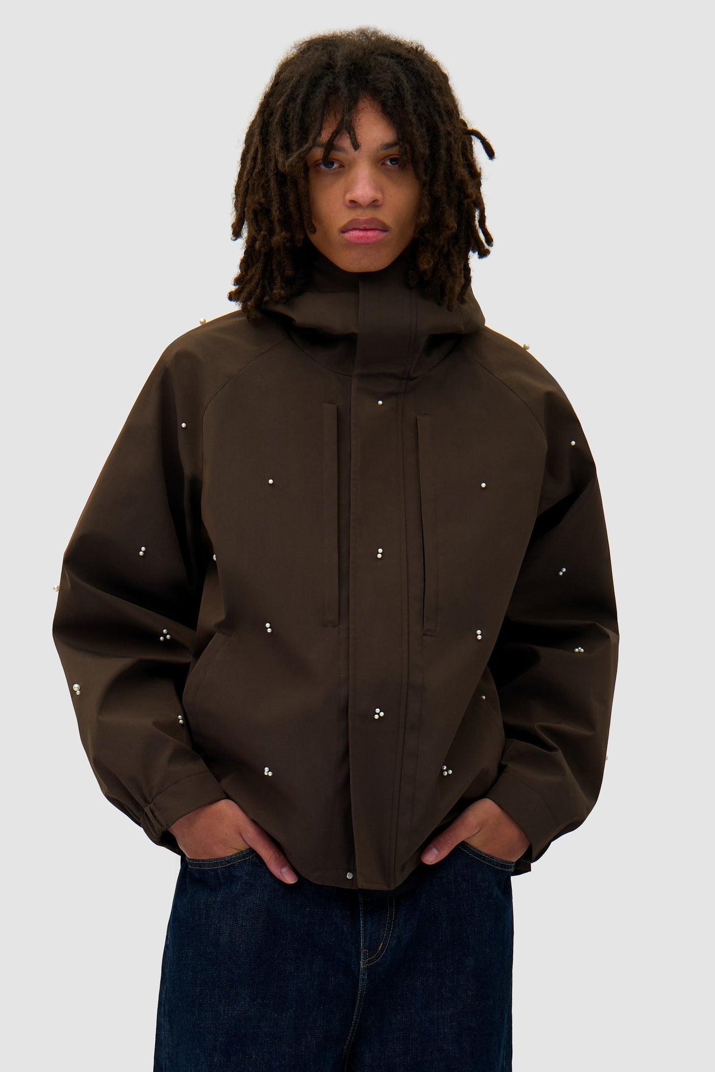 Jacket Beads Jacket - Brown