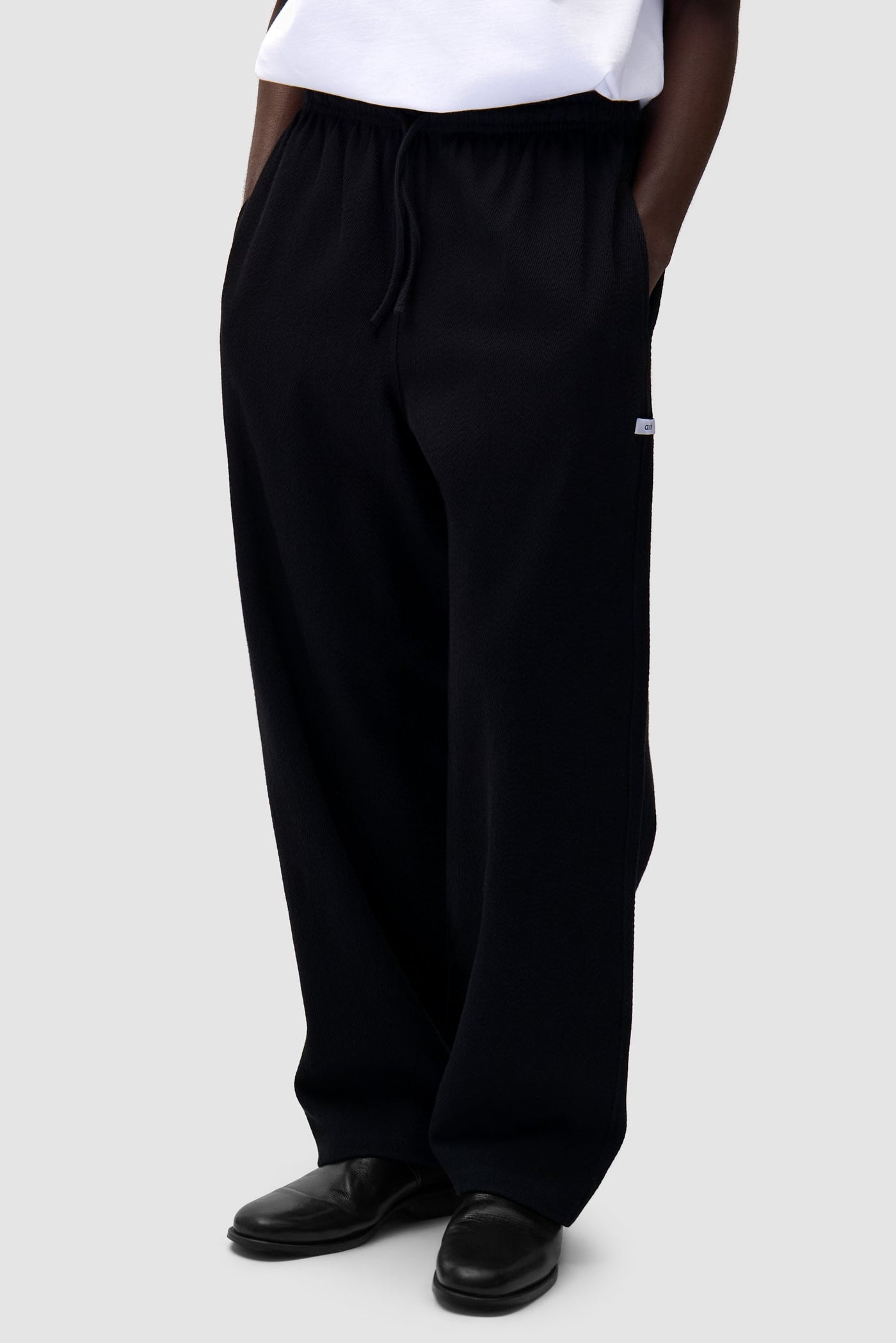 Label Pants - Black