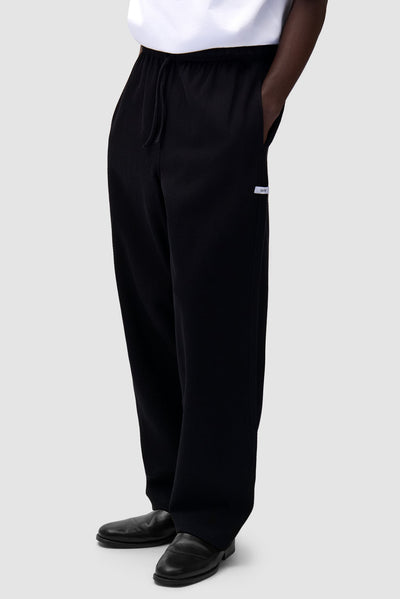 Label Pants - Black