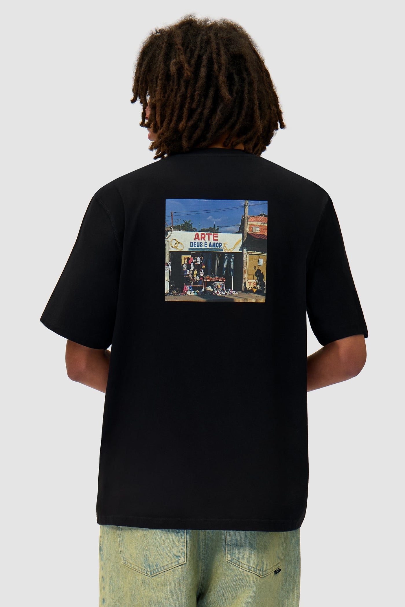 Photoprint T-shirt - Black