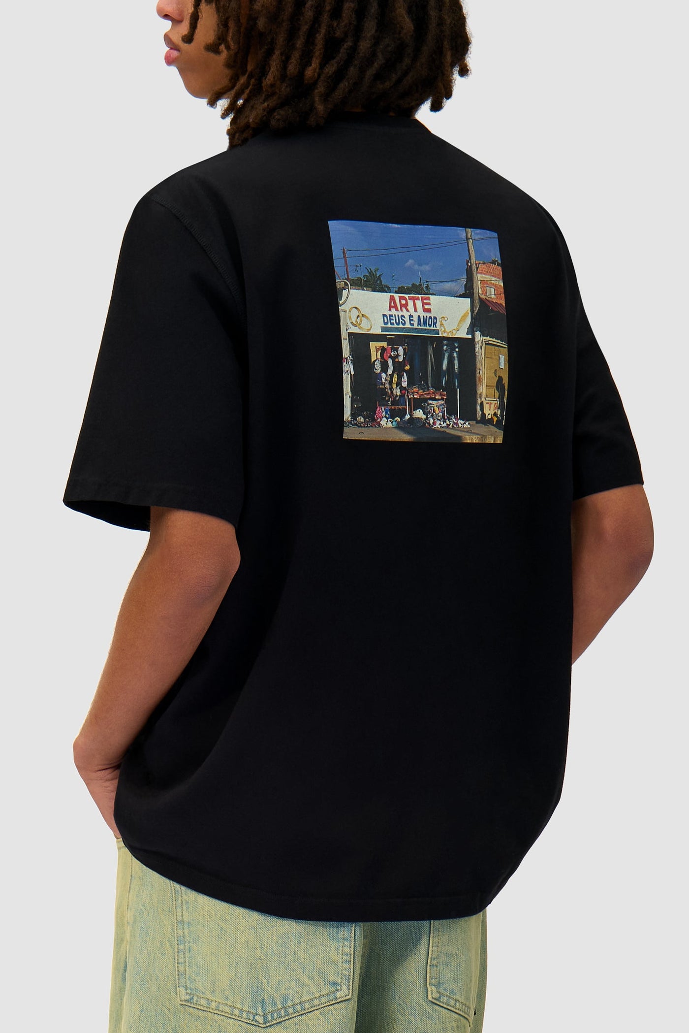 Photoprint T-shirt - Black