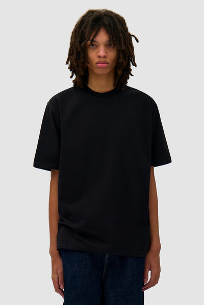 Bird Print T-shirt - Black